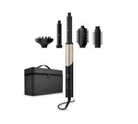 Silk’n Air Styler 5-in-1 - SilkyAir Flex Curly and Wavy - Hair Dryer with 5 Attachments - Heated Hair Brushes and Wrap Curler - with Diffuser and Travel Case - Quiet Ionic Blow Dryer - 1300W - Black