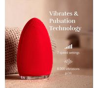 Silk´n Bright Ultra-hygienic Facial Cleansing Massager One Size Red