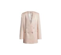 Silk organza double-breasted jacket - female - Alberta Ferretti - Blazers - Pink - XL - Jackets XL