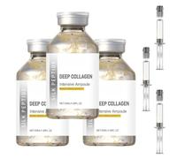 Silk Peptide Deep Collagen Ampoule Essence, Korean Collagen Essence, smooths wrinkles, improves elasticity, leaving skin firmer, smoother, and more hydrated