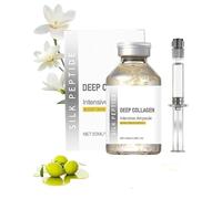 Silk Peptide Intensive Lifting Ampoule,Deep Collagen Peptide Intensive Lifting Serum,Korean Anti-Aging Facial Essence,for Firms & Lifts,Moisturizes,Smooths Wrinkles,Improves Skin Elasticity (1 pcs)