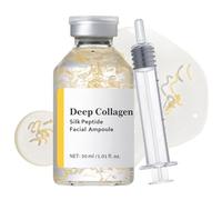 Silk Peptide Intensive Lifting Ampoule - Peptide Serum - Korean Skincare Anti Aging Serum For Tightening & Firming - Micro Infusion System For Face 30ml