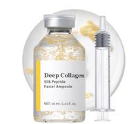 Silk Peptide Intensive Lifting Ampoule - Visibly Lift & Firm Skin with Deep Collagen Support, Anti Aging Serum to Smooth Fine Lines & Wrinkles, Hydrating Facial Essence for Plump