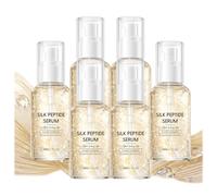 Silk Peptide Serum, Deeply Moisturizes, Clear Lightweight Serum for Fine Lines, Hydrating Skincare Facial Essence for Smooth-Looking Skin, Firms and Lifts, Improve Elasticity for Women (6PCS)