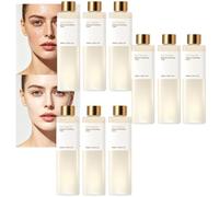 Silk Peptide Toner for Face, Intensive Smoothing Hydrating Toner, Hydrating Lotion Normal to Oily, Silk Peptide Intensive Smoothing Essence, Brightening Complexion Mist, Moisturizing Daily Face (9PCS)