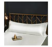 Silk Pillowcase 48x120cm /48x150cm Satin Pillow Case King Queen Soft Pillowcase(01,B 48X150cm)