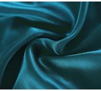 Silk Pillowcase Oxford Pillowcase 1pc 25MM One Side Mulberry Silk Single Pillow Case Many Colors(Blue,40x60cm)