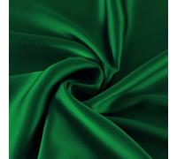 Silk Pillowcase Oxford Pillowcase 1pc 25MM One Side Mulberry Silk Single Pillow Case Many Colors(Green,48x74cm)