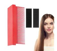 Silk Press Comb Accessory, Iron Comb Accessory - Hair Styling Comb Attachment,Heat Resistant Removable Straightener Comb Styling Tool for Hair Styling