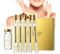 Silk Protein Thread Lifting Set, Soluble Protein Thread and Nano Gold Essence Combination, Korean Protein Thread Lifting Set,Absorbable Collagen Thread for Face Lift, Smoothes Fine Lines (1 Set+1)
