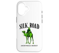 SILK ROAD Anonymous Market Camel Logo Dark Web Hacker G ase for iPhone 16