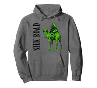 SILK ROAD Anonymous Market Camel Logo Dark Web Hacker Geek Pullover Hoodie