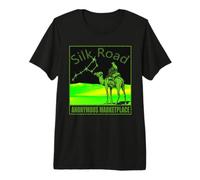 Silk Road Anonymous Marketplace Blockchain Dark Web Crypto Premium T-Shirt