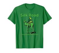 Silk Road Anonymous marketplace Camel Dark Web Crypto BTC T-Shirt, Men, Kelly Green, XX-Large