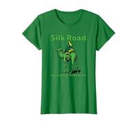 Silk Road Anonymous marketplace Camel Dark Web Crypto BTC T-Shirt, Women, Kelly Green, 3X-Large