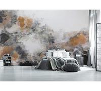 Silk Road EUTM Panoramic Universe Silk Wallpaper Giant Wall Poster, 360 x 250 cm, Galaxy Tout Le Cosmos Space World Globe Stars, for Living Room Bedroom Restaurant Wall Decoration