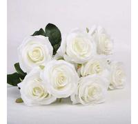 Silk Rose Artificial Flowers Fake Bouquet Wedding Home Party Decor