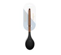 Silk Route Home Acacia Wood & Black Silicone Spoon Kitchen Utensil