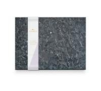 Silk Route Home Black Marble Chopping Board - 100% Natural Marble Cutting Board for Kitchen & Food Prep 40 x 30cm