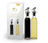 Silk Route Home Oil & Vinegar Dispenser Set of 2 - 500ml Glass Bottles