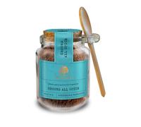 Silk Route Spice Company Ground All Spice from Mulberry Farmhouse - Refillable Glass Jar with Cork Lid & Wooden Spoon - Reusable Spice Container for Kitchen Storage - Premium Seasoning