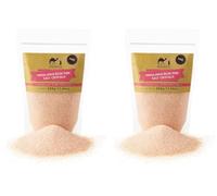 Silk Route Spice Company Himalayan Rose Pink Salt 500g (Fine) Resealable Pouch (Pack of 2)