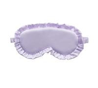 Silk Ruffle Sleep Eye Mask Soft Sleeping Covers Multicolor Night Dream Blackout Patches for Woman Man to Better(Color05)