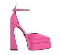 Silk Satin Pumps, female, Versace, Pumps, Pink, 5 1/2 UK, Shoes 5 1/2 UK
