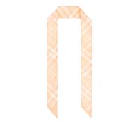 Silk Scarf - female - Burberry - Silk Scarves - Orange - ONE SIZE - Accessories ONE SIZE