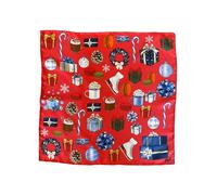 Silk scarf for women Ralu Fine Art Candyland Rouge TU