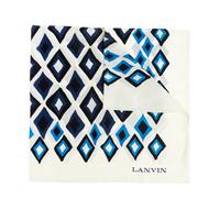 Silk scarf - male - Lanvin - Silk Scarves - White - ONE SIZE - Accessories ONE SIZE