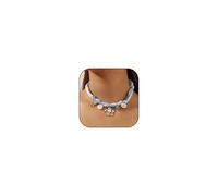 Silk Scarf Necklace with Charm Gold Bow Flower Star Pearl Pendants Dainty Statement Choker Necklace Colorful Silk Multi Pendant Necklace Boho Beach Jewelry Gift for Women, L, Metal, No Gemstone