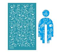 Silk Screen Stencils for Clay Reusable Silkscreen Working Earrings for Printing On for Reusable Silkscreen Print Kits Printing Jewelry Making Tools