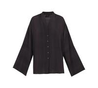 Silk Shirt, female, Cortana, Shirts, Black, S, Blouses & Shirts S