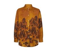 Silk Shirts, male, ACT N°1, Casual Shirts, Yellow, L, Shirts L
