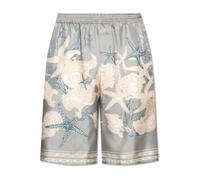 Silk shorts - male - Versace - Casual Shorts - Gray - M - Shorts M