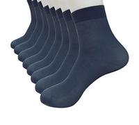 Silk Silky Men Stockings Elastic Fiber Pairs 8 Ultra-thin Short Socks Socks Sock Pack Women