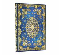 Paperblanks Hardcover Journal Silk Sky (Guiding Star) Mini — Unlined, Elastic Band Closure