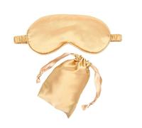 Silk Sleeping Eye Masks 1PCS Imitated Silk Sleep Eye Mask Padded Shade Eye Cover Patch Sleeping Mask Eyemask Blindfolds Travel Relax Rest Women Men for Night,Travel,Nap(Gold)