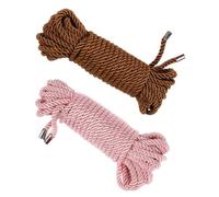 Silk Soft Rope Twisted Trim Cord Twine Blindfold Long Durable Multicolor | Adjustable Nylon Ropes Strong Hanging Rope Bondage Body Belts Accessory for Multipurpose DIY