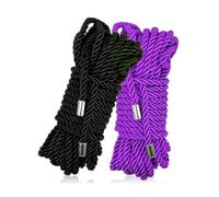 Silk Soft Rope Twisted Trim Cord Twine Blindfold Long Durable Multicolor | Adjustable Nylon Ropes Strong Hanging Rope Bondage Body Belts Accessory for Multipurpose DIY