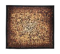 Silk Square with Leopard Print - female - Givenchy - Silk Scarves - Multicolor - ONE SIZE - Accessories ONE SIZE