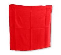 Silk squares - 45 cm (18 inches) - Red - Magic with Silks - Magic Trick