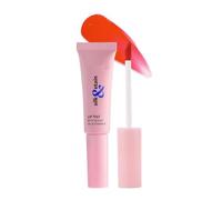 Silk & Stain Lip Tint - Sunset Orange | Long Lasting, Transfer-Proof & Non-Sticky Lip Tint with Jojoba Oil & Vitamin E | Natural Finish, 8ml