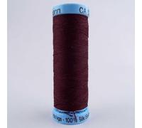 Silk Thread Hand Machine Sewing 100m 621D, 370 Dark Burgundy Wine, 1