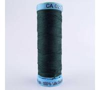 Silk Thread Hand Machine Sewing 100m 621D, 707 Dark Forest Green, 1