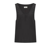 Silk top - female - Saint Laurent - Sleeveless Tops - Gray - S - Tops S