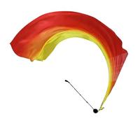 Silk Veil Poi, Velo Poi, Swinging Ball Dance Flags Praise Dance Flags | Belly Dance Veil Then Magnificent Gradient Colors, Worship Flags for the Igles