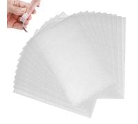 Silk Wrap for Nails, 20PCS 3.2x1.6 Inch White Silk Nail Wrap, DIY Fingernail Extensions for False Manicure Salon Home Use