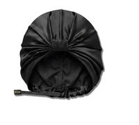 SILKE London - Silk Hair Wrap Bonnet - The Eva - Black
